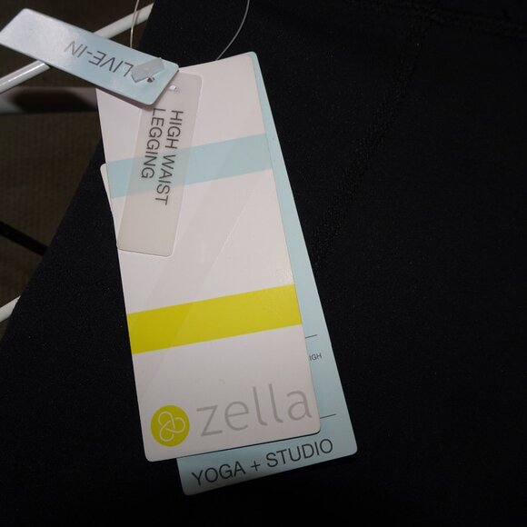 Black Zella Nordstrom High Waist Live-In Plus Size Leggings NWT - Picture 8 of 9